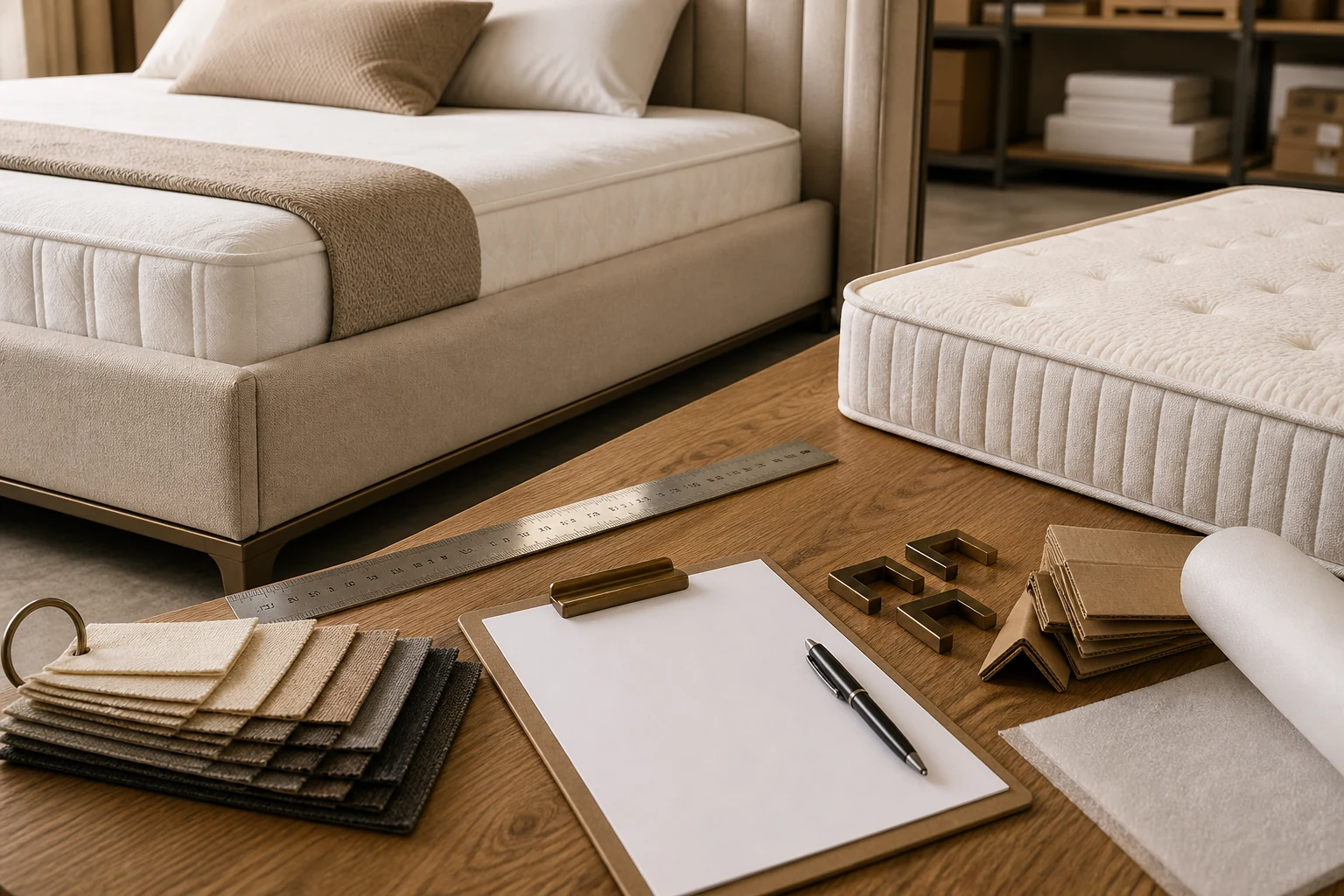 VAVVAA sample approval and furniture quality control workstation